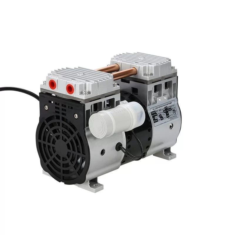 140LPM Low Noise Oil Free Dry Piston Vacuum Pump HP-140V image 1