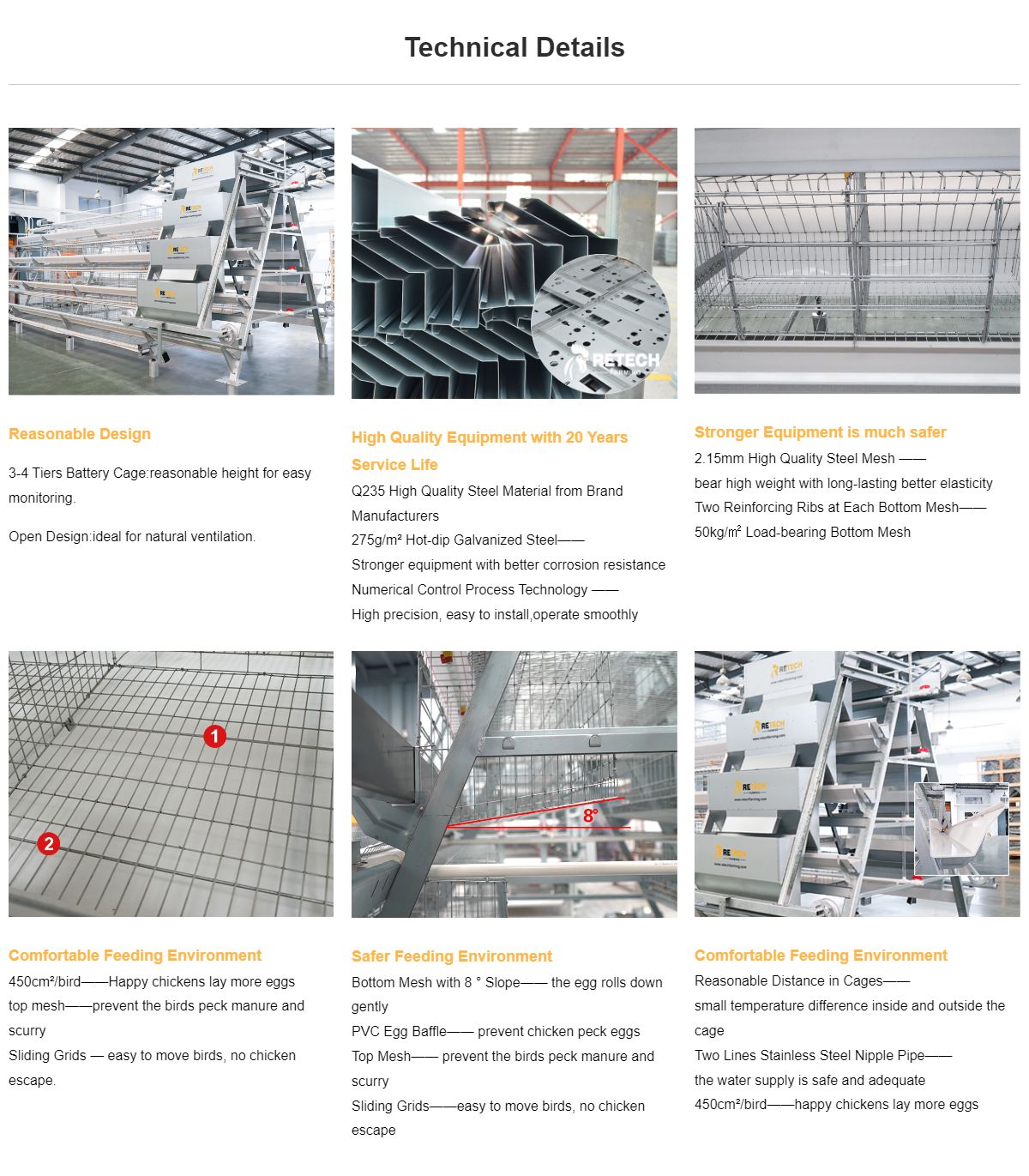 Automatic A Type Poultry Farm Layer Chicken Cage image 7