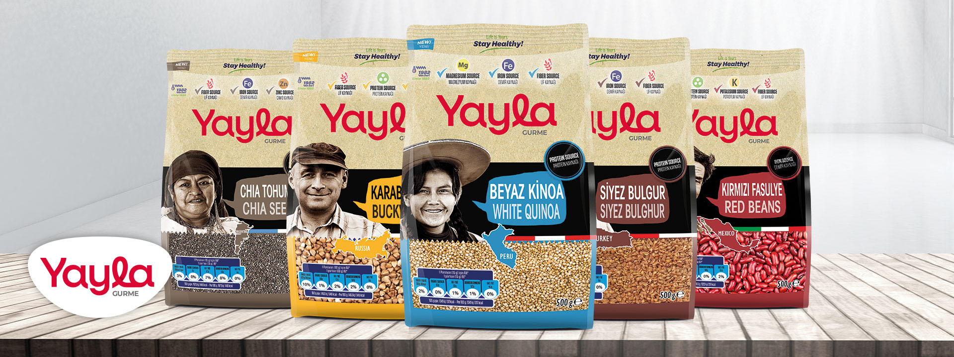 Yayla Gourmet: Quinoa, Chia and Flaxseed