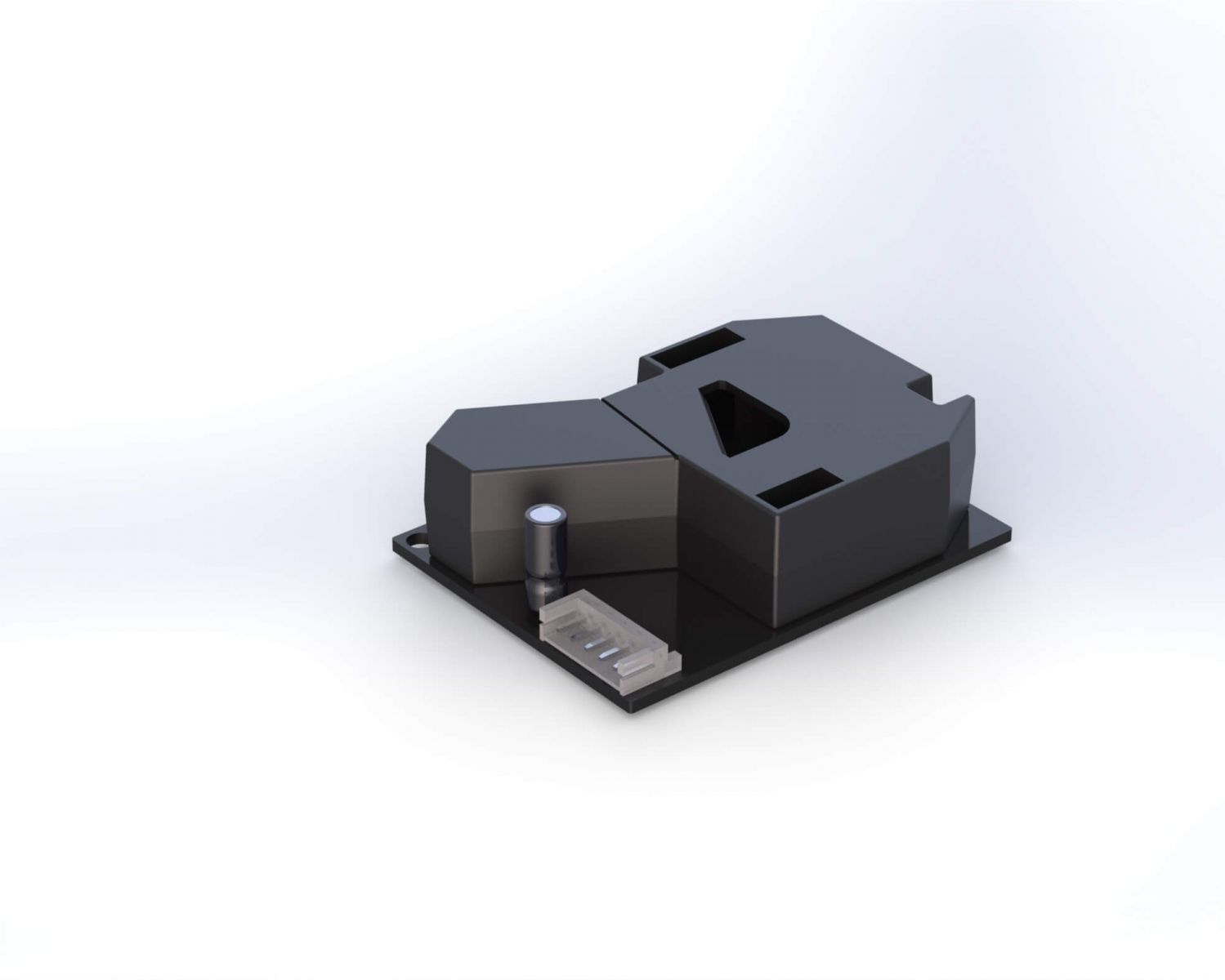 Compact Infrared Particle Sensor with Built-in MCU image 2