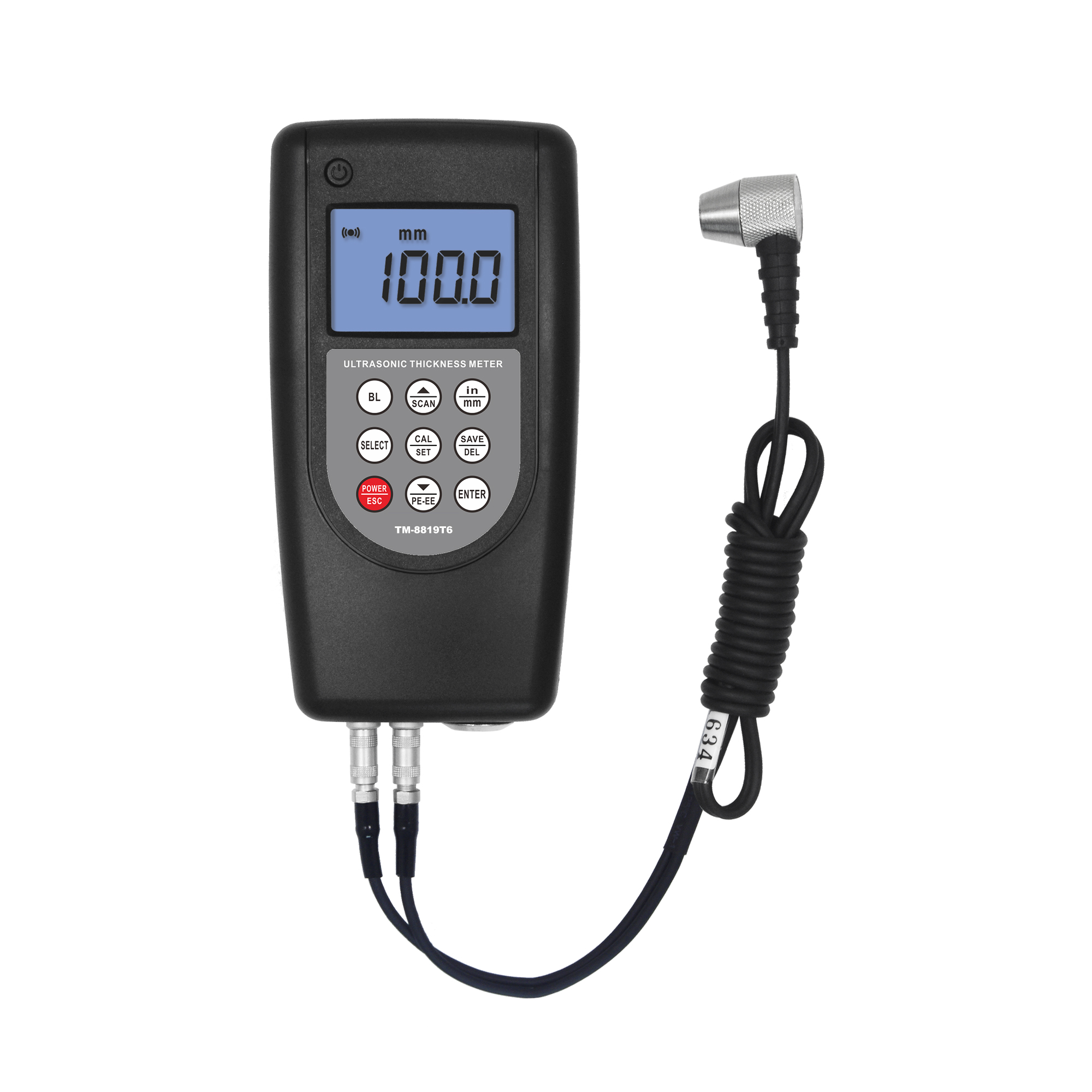 Multi Mode Ultrasonic Thickness Gauge TM-8819-T6