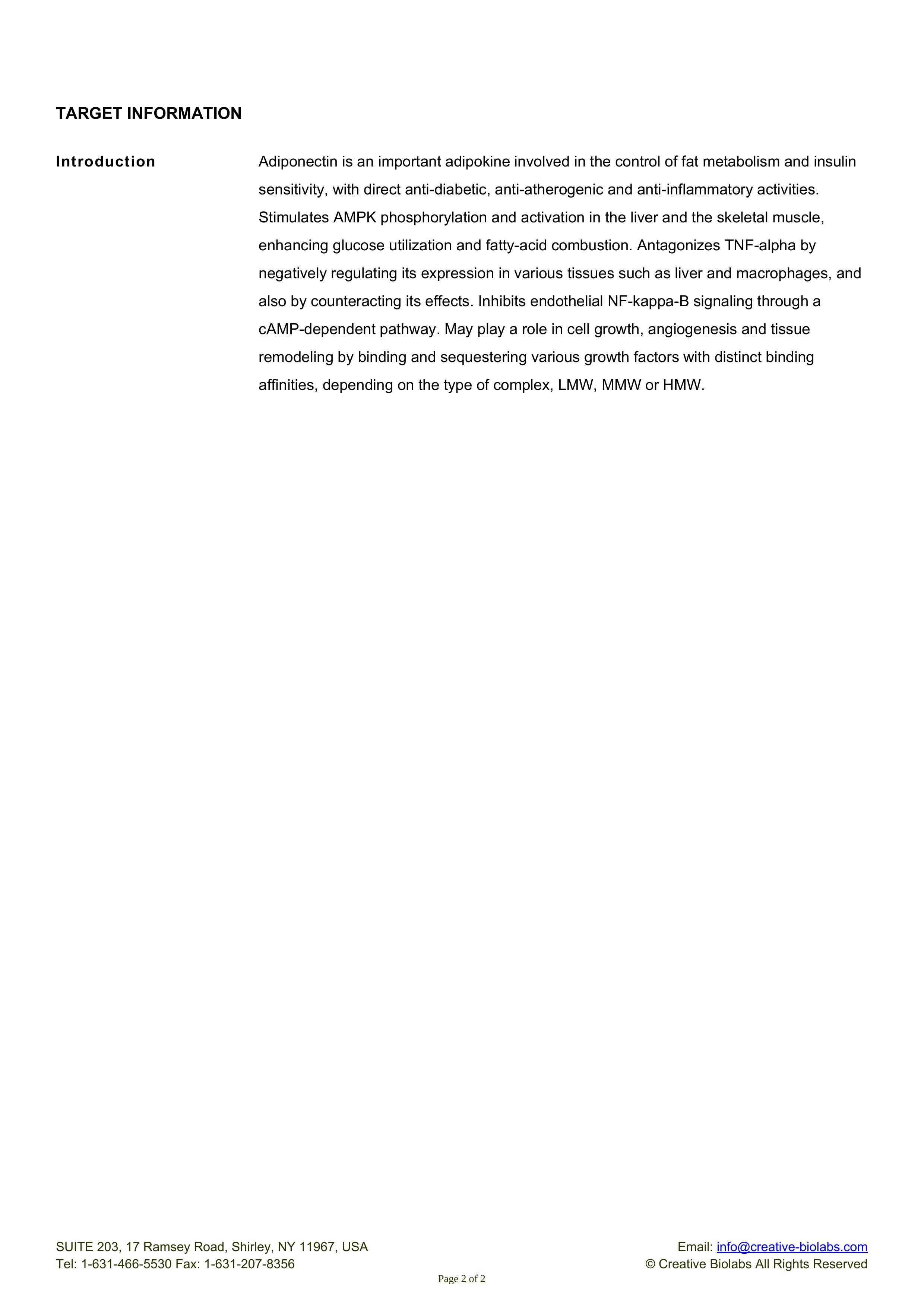 Human Adiponectin ELISA Kit-CTK-591 image 2