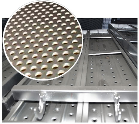 Dimple Perforated Sheet Steel Grating image 2