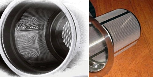 Stainless Steel Perforated Strainer Basket image 2