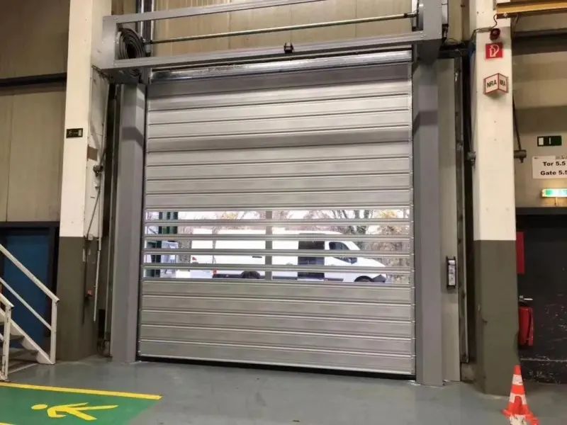 Aluminum Alloy High Speed Roller Shutter Door image 2