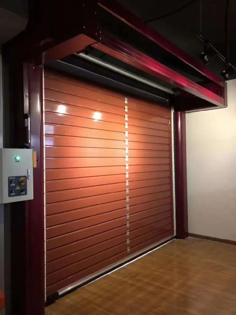 Aluminum Alloy High Speed Roller Shutter Door image 3