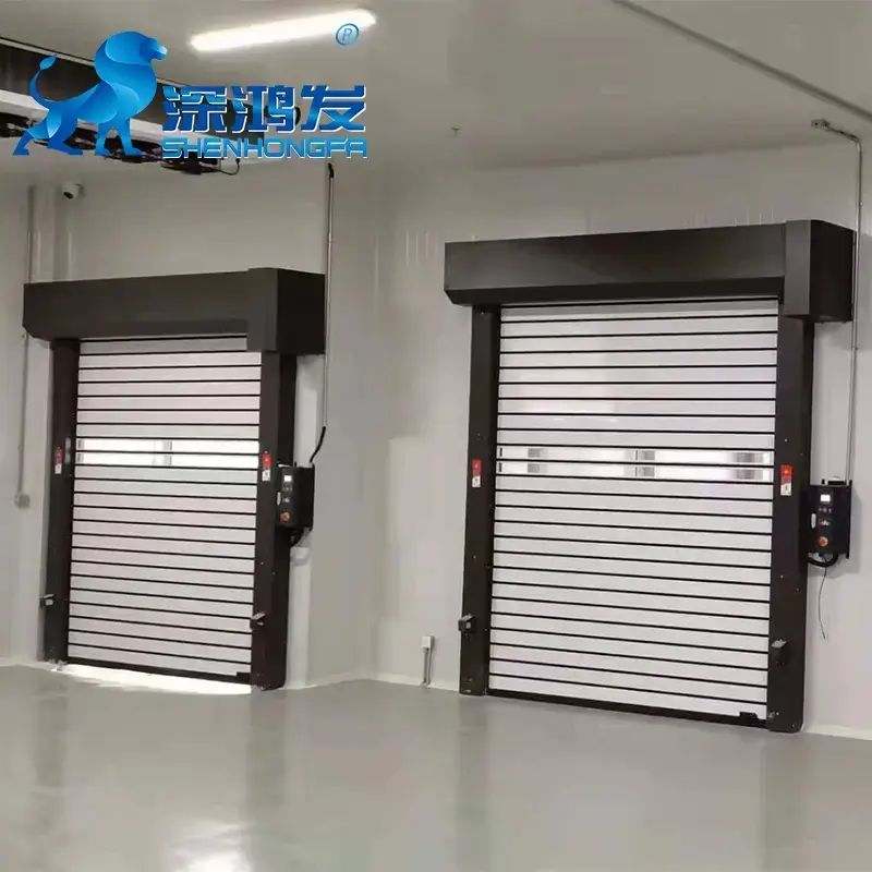 Aluminum Alloy High Speed Roller Shutter Door image 4