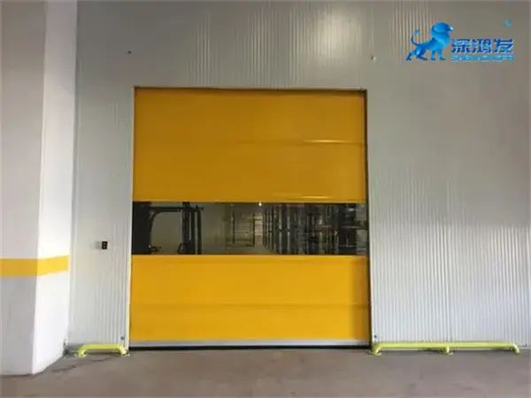 Air Shower PVC High Speed Rolling Door image 4