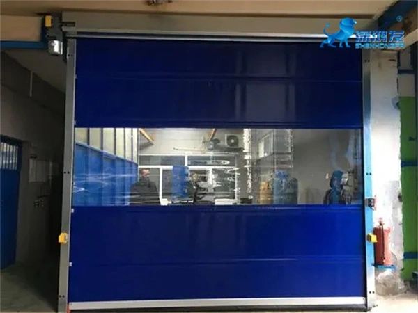 Air Shower PVC High Speed Rolling Door image 5