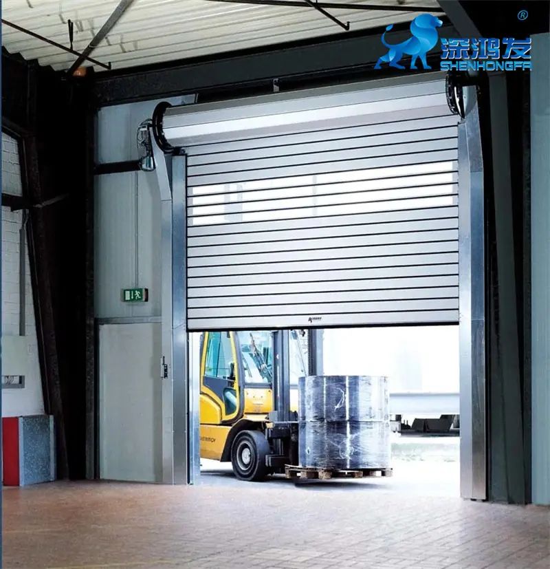 Auto Aluminum Alloy turbine High Speed Door image 3