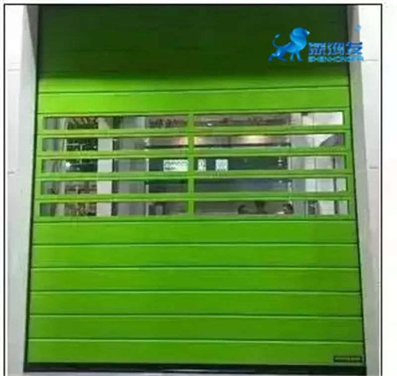 Auto Aluminum Alloy turbine High Speed Door image 5