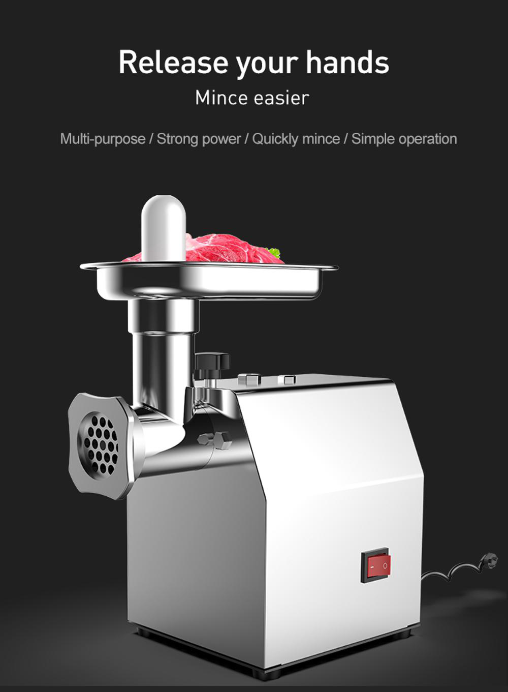 Aluminum Motor High Fine Process Meat Mincer for Multi-Purpose image 7