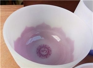 Chakra Lotus Quartz Crystal Singing Bowls Full Sets Wholesale Price image 3