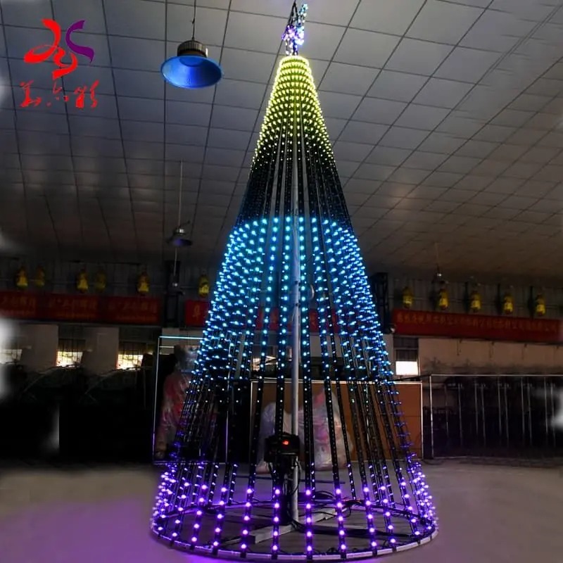 Customized Easy-installation RGB Programming Christmas Tree image 2