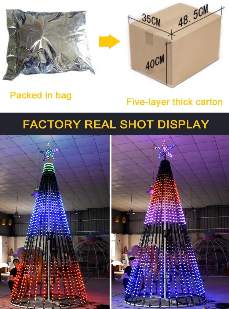 Customized Easy-installation RGB Programming Christmas Tree image 11