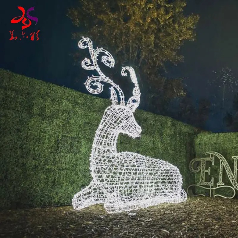 Waterproof High-quality LED Reindeer Lighting For Christmas image 4