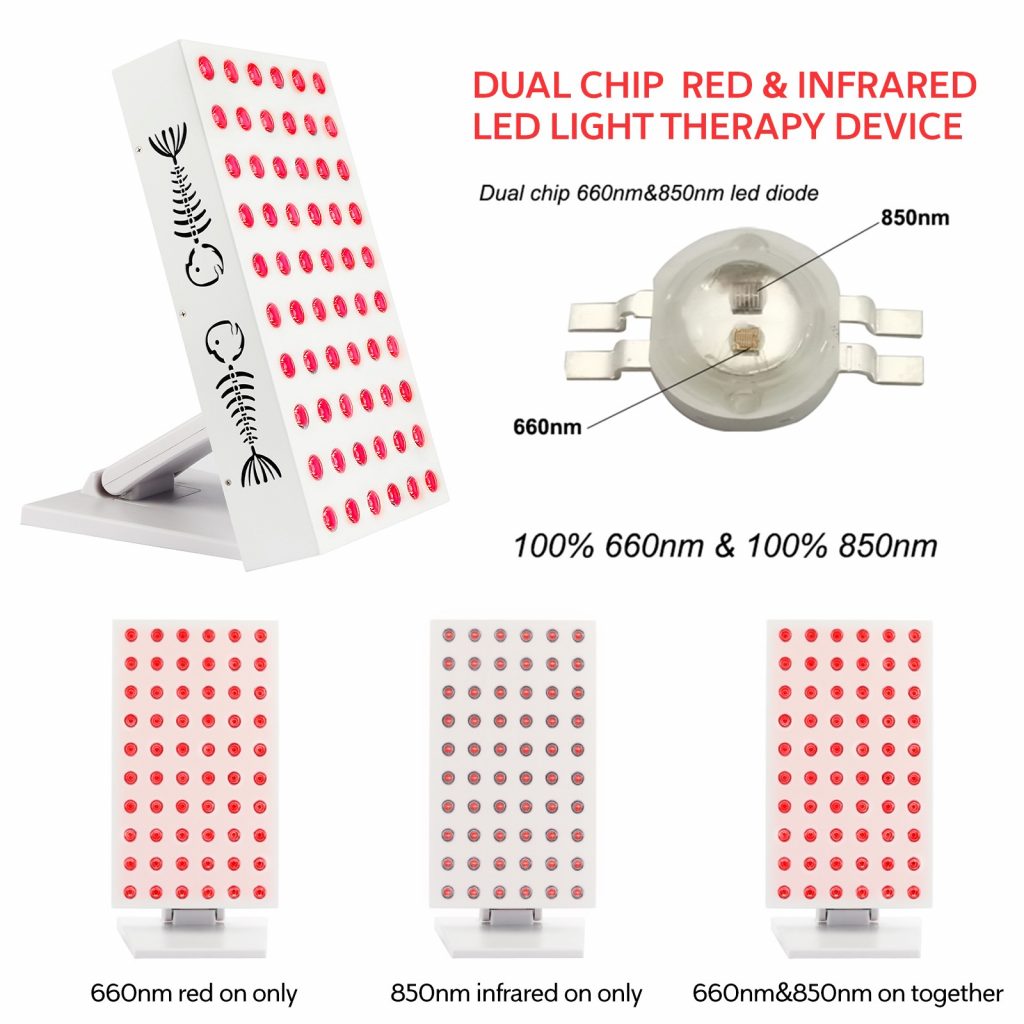 300W Red Light Therapy Panel 660nm 850nm Home Red Light R300 image 9