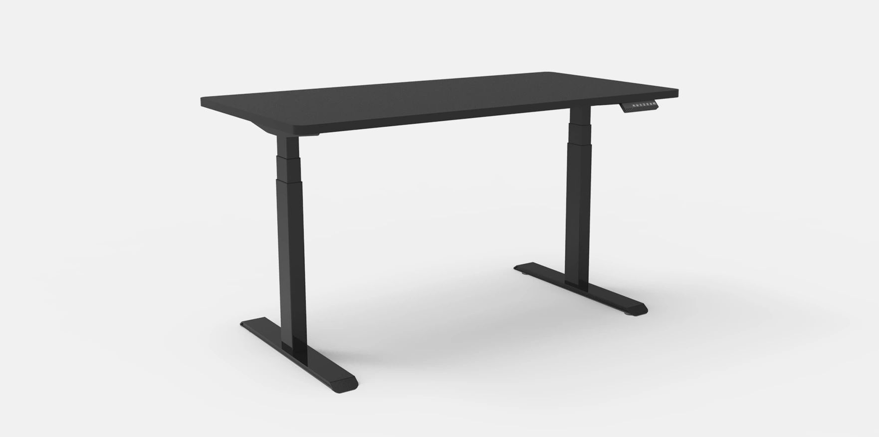 Office Dual Motor Three Segments Height Adjustable Desk image 1