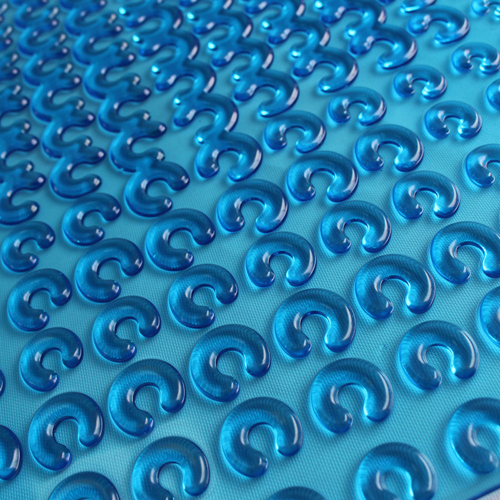 3D Blue Cooling Silica Gel Sheet For Pillow Mattress Pad image 5