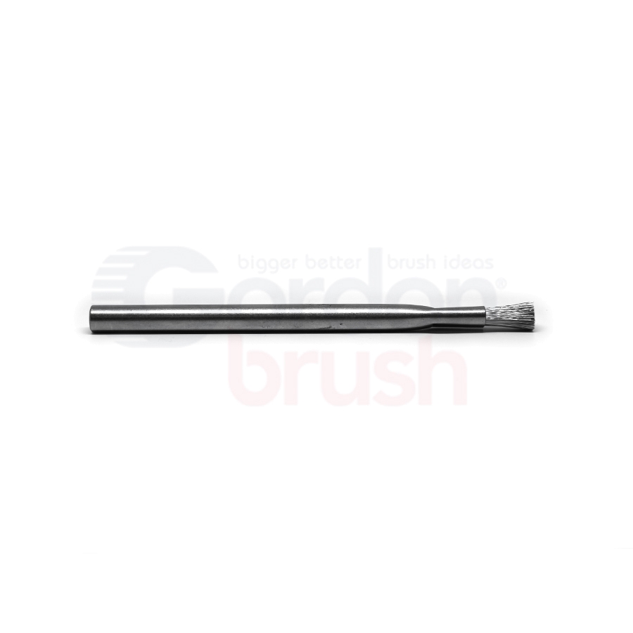 Conductive Applicator Brush — 0.006" Stainless Steel Wire / 3/8" Diameter Stainless Steel Tube Handle image 2