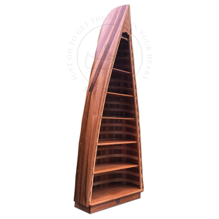 Wood Canoe Craft Shelf image 1