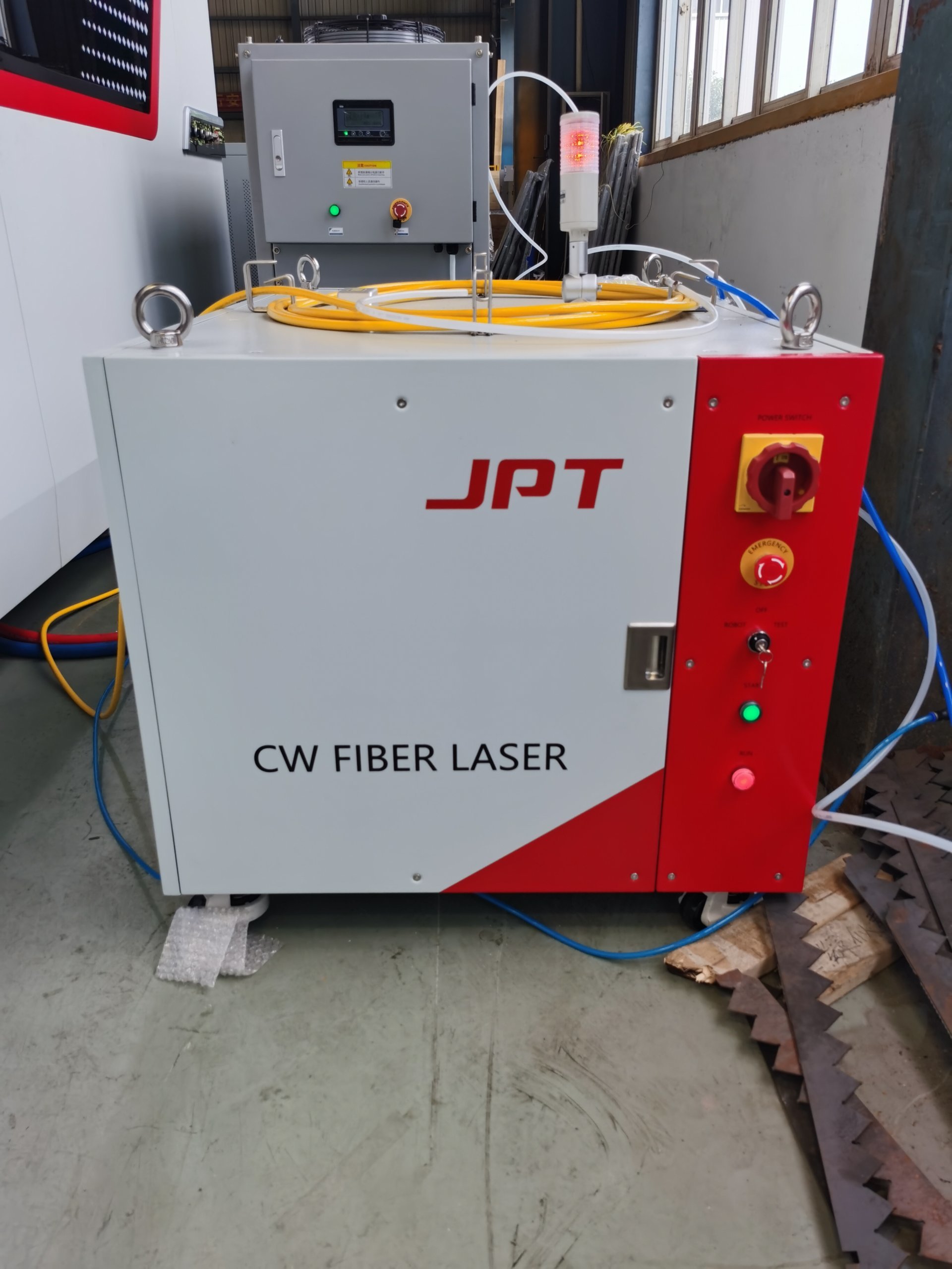 6020-JPT6000W Exchange Table CNC Laser Cutting Machine image 4