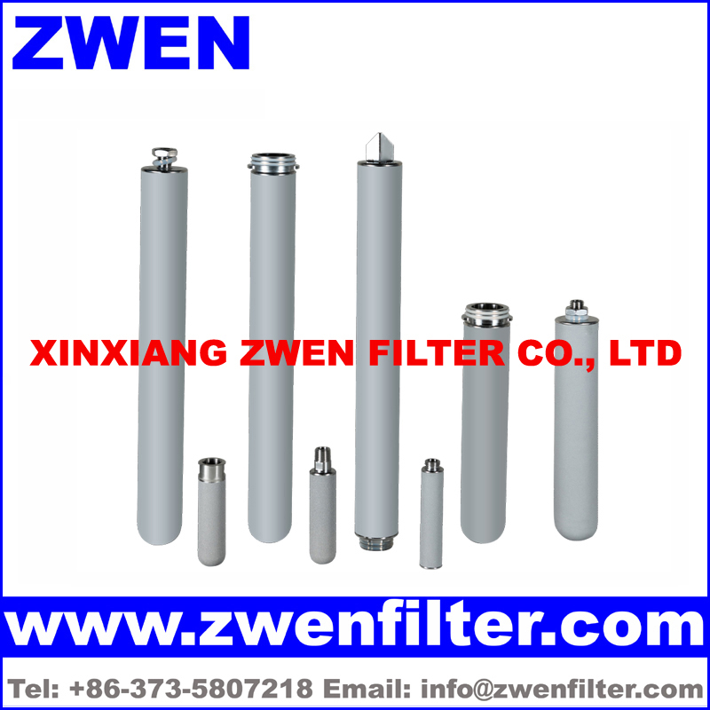 Sintered Powder Filter Cartridge