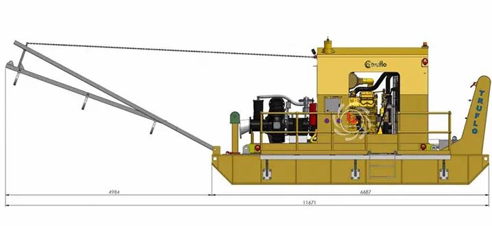 ZJ Floating Pontoon Set Mining Dewatering Slurry Pump image 6