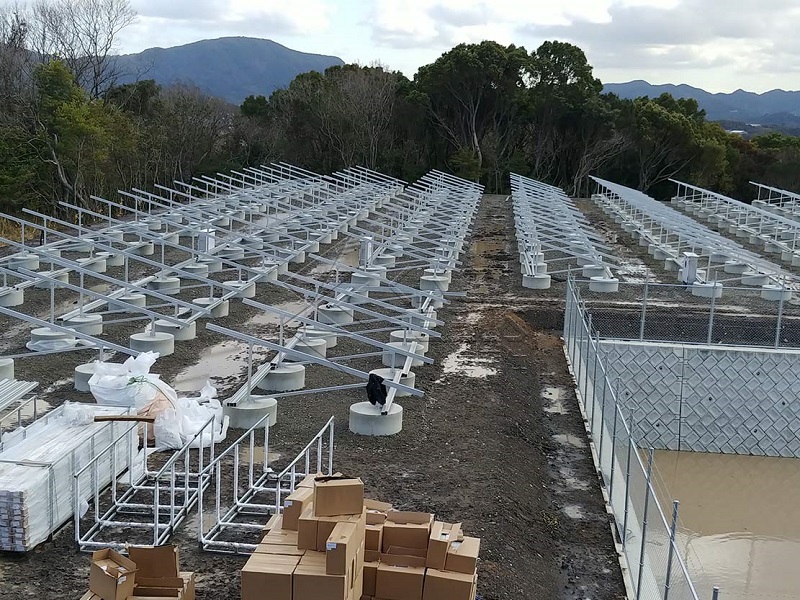 Aluminum Ground Mounting Structure For Solar PV Systems image 1