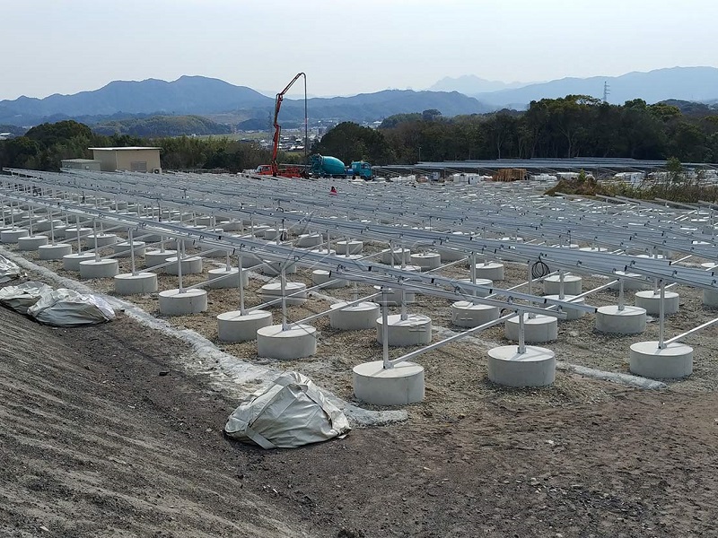 Aluminum Ground Mounting Structure For Solar PV Systems image 3