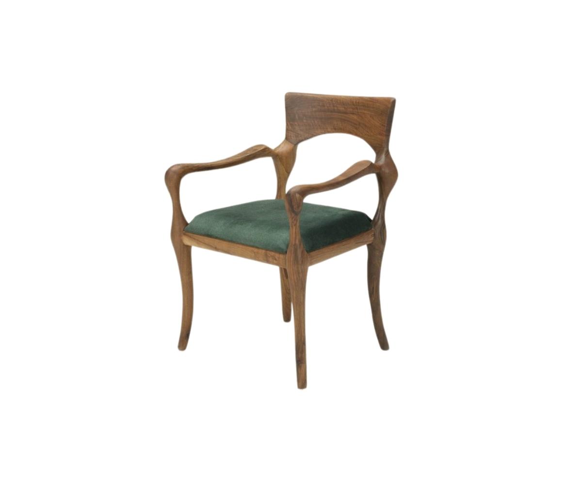 Termessos Walnut Wood Chair image 1