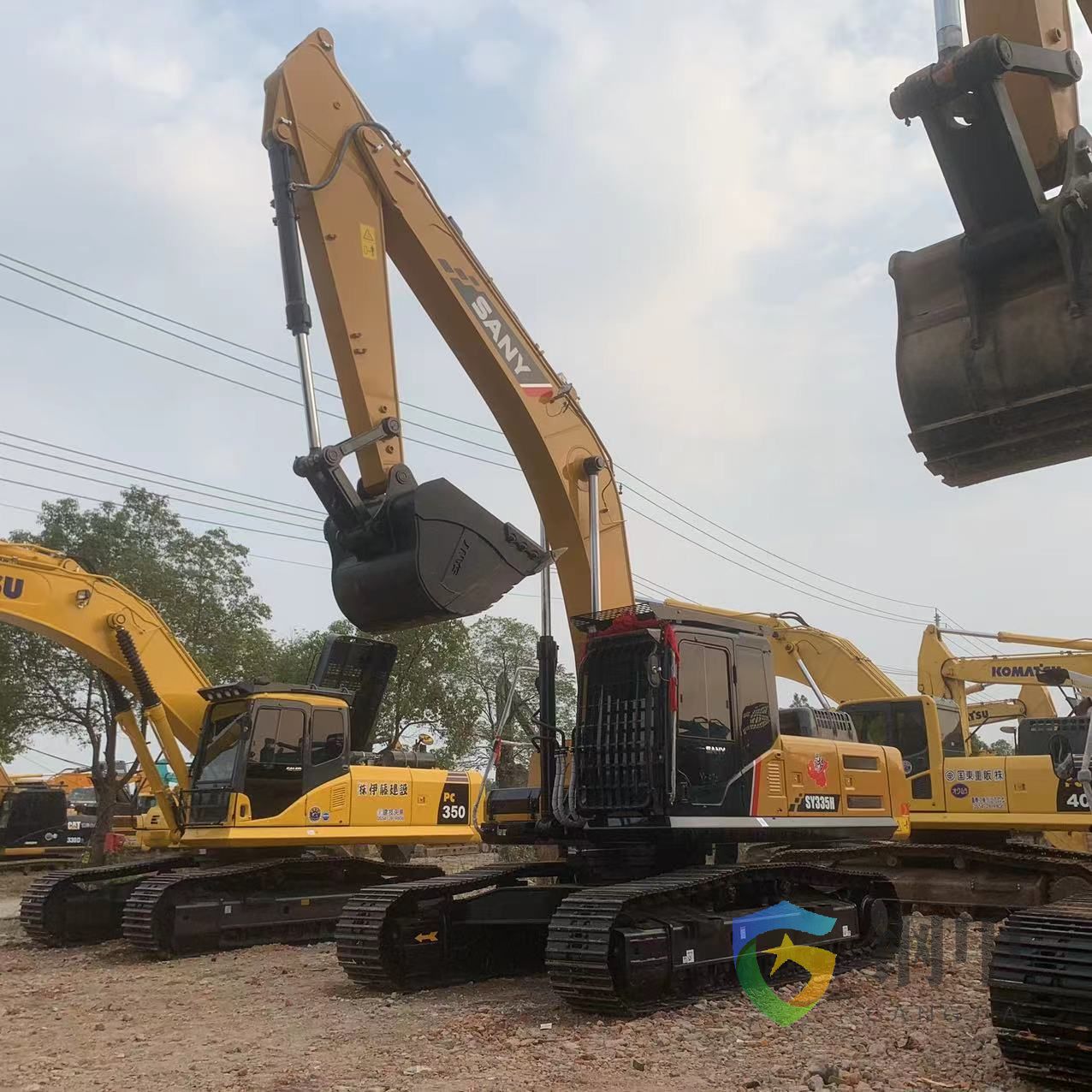 Used Sany SY335H excavator image 1