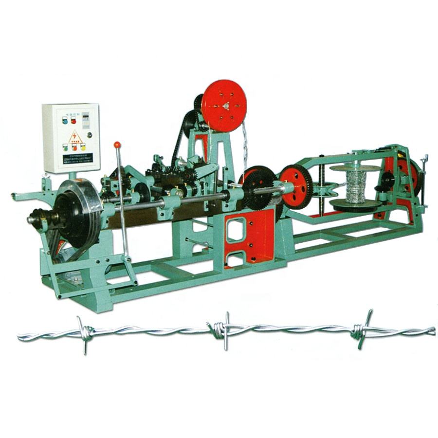 Automatic barbed wire making machine image 1