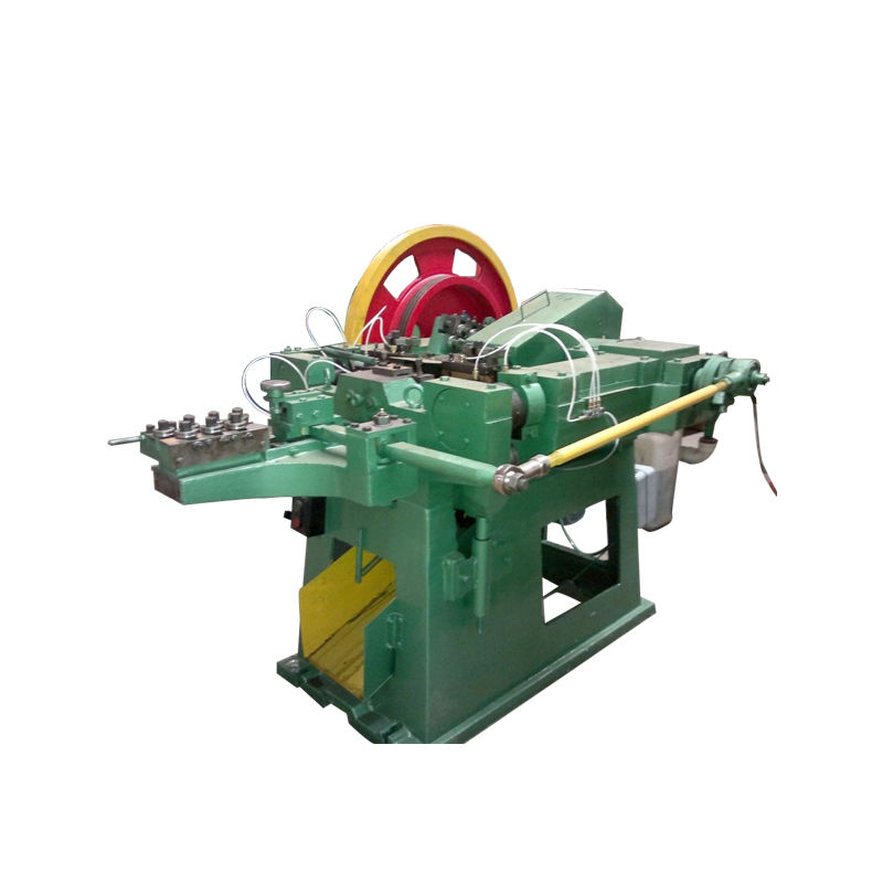 Automatic wire steel nail making machine image 2