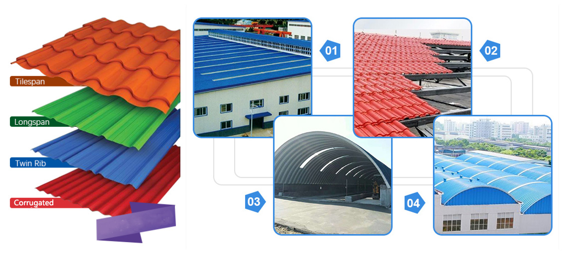 Colorful steel roofing glazed tile roll forming making machine for roof plate image 6