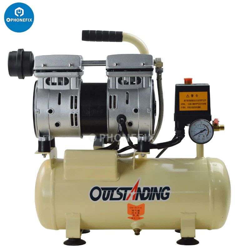 30L Air Compressor Pump Vacuum Pump For LCD Laminator Repair image 3