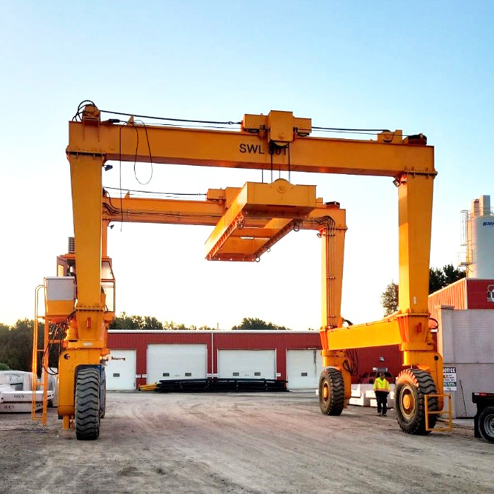 Rubber Tyred Gantry Crane image 2