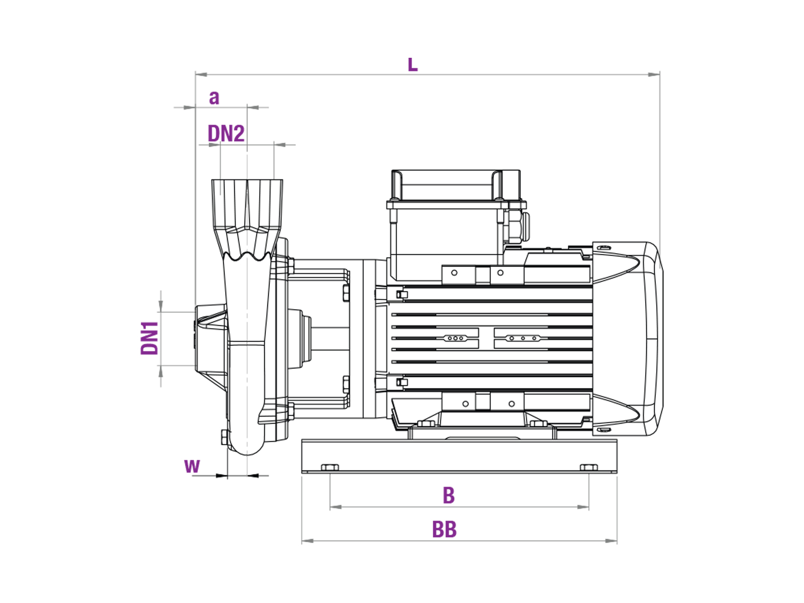 MSL / TSL - 40 Single Phase / Three Phase Monoblock Electro-Pumps image 2