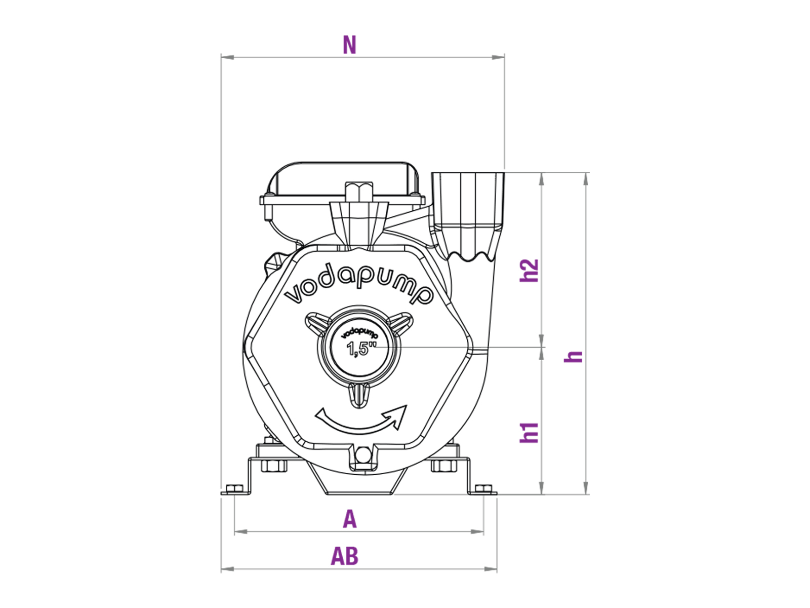 MSL / TSL - 40 Single Phase / Three Phase Monoblock Electro-Pumps image 3