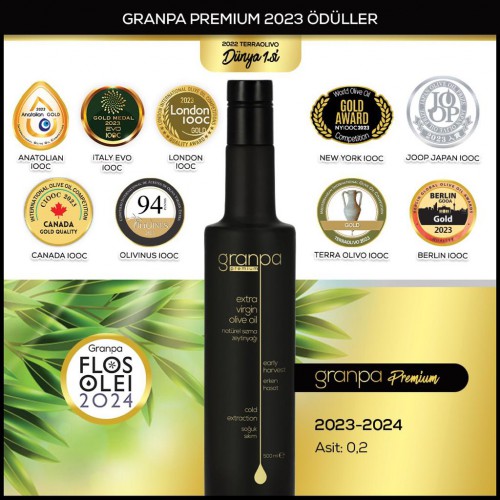 Granpa Premium Extra Virgin Olive Oil 500 Ml image 2