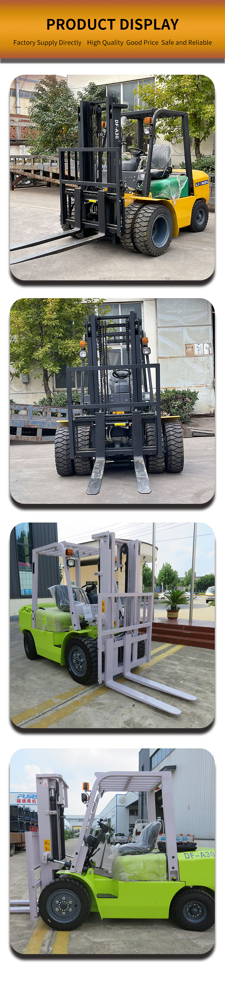 DF-A30 3 Ton Diesel Forklift image 3