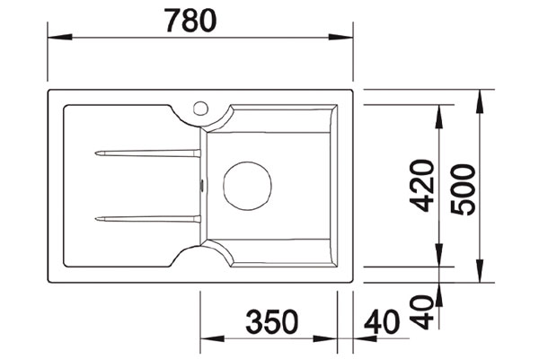 SONAS 45 S Ceramic Sink image 5