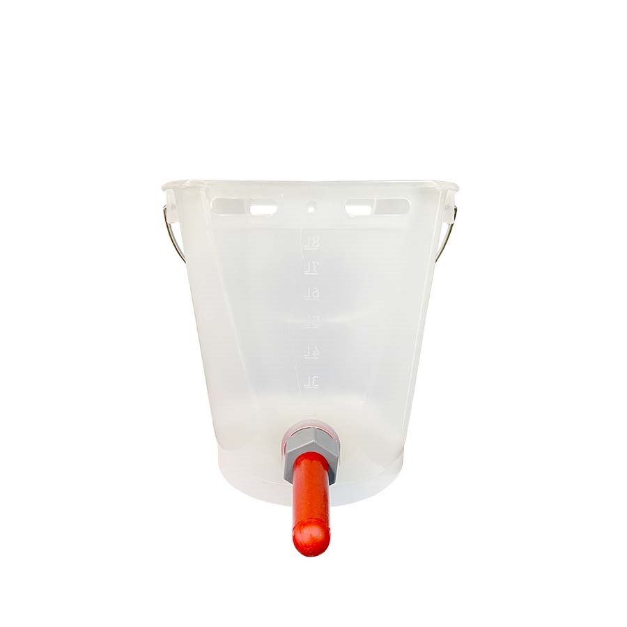 Calf Feeding Bucket Complete Set (Transparent)