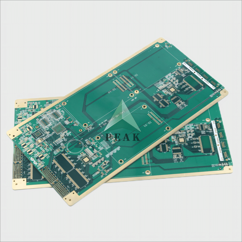 12 Layers Industrial Control Complete Process Halogen Free POFV ENIG PCB image 1