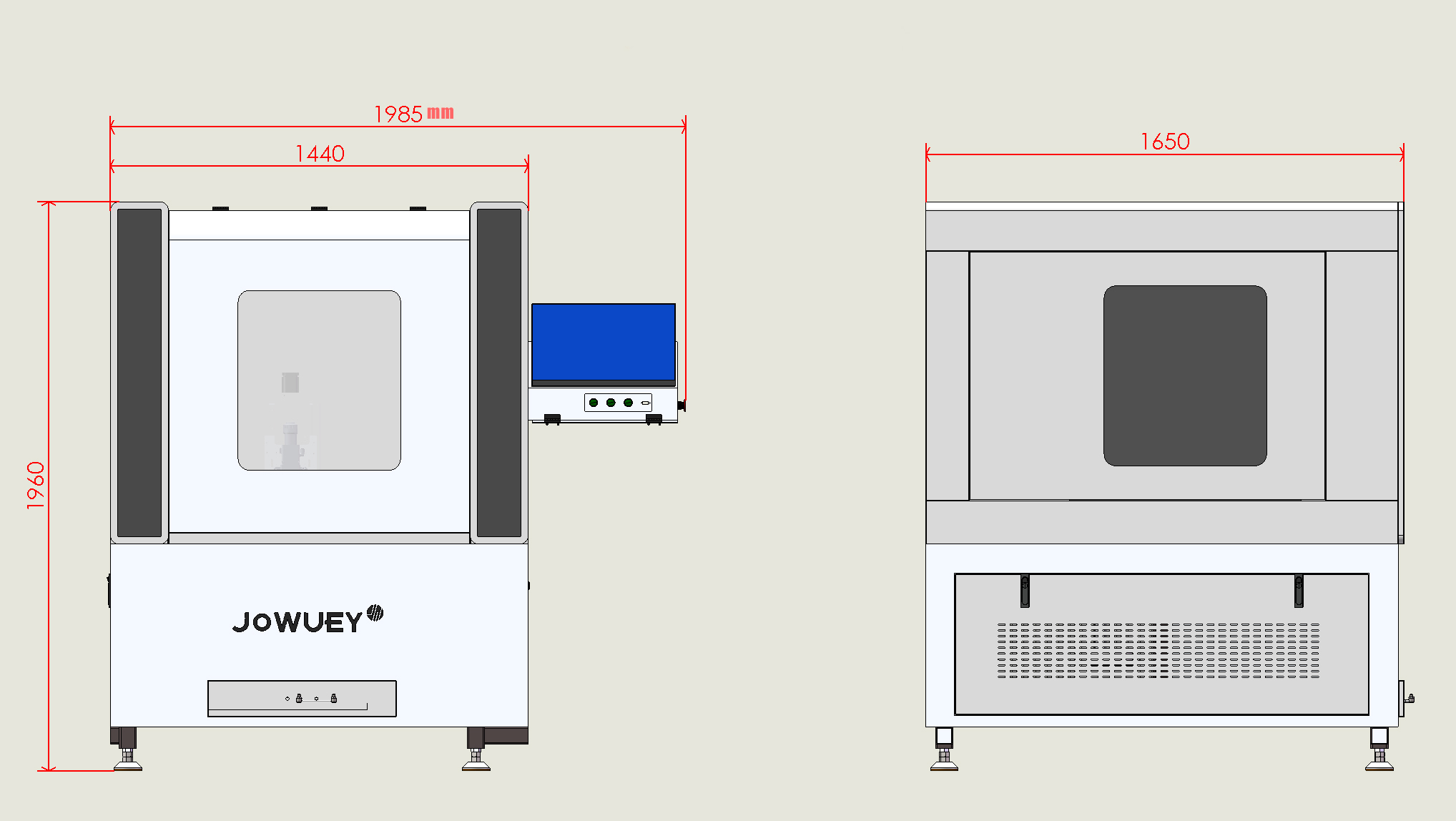 JW6060 6090 1390 High Precision Fiber Laser Cutting Machine image 3