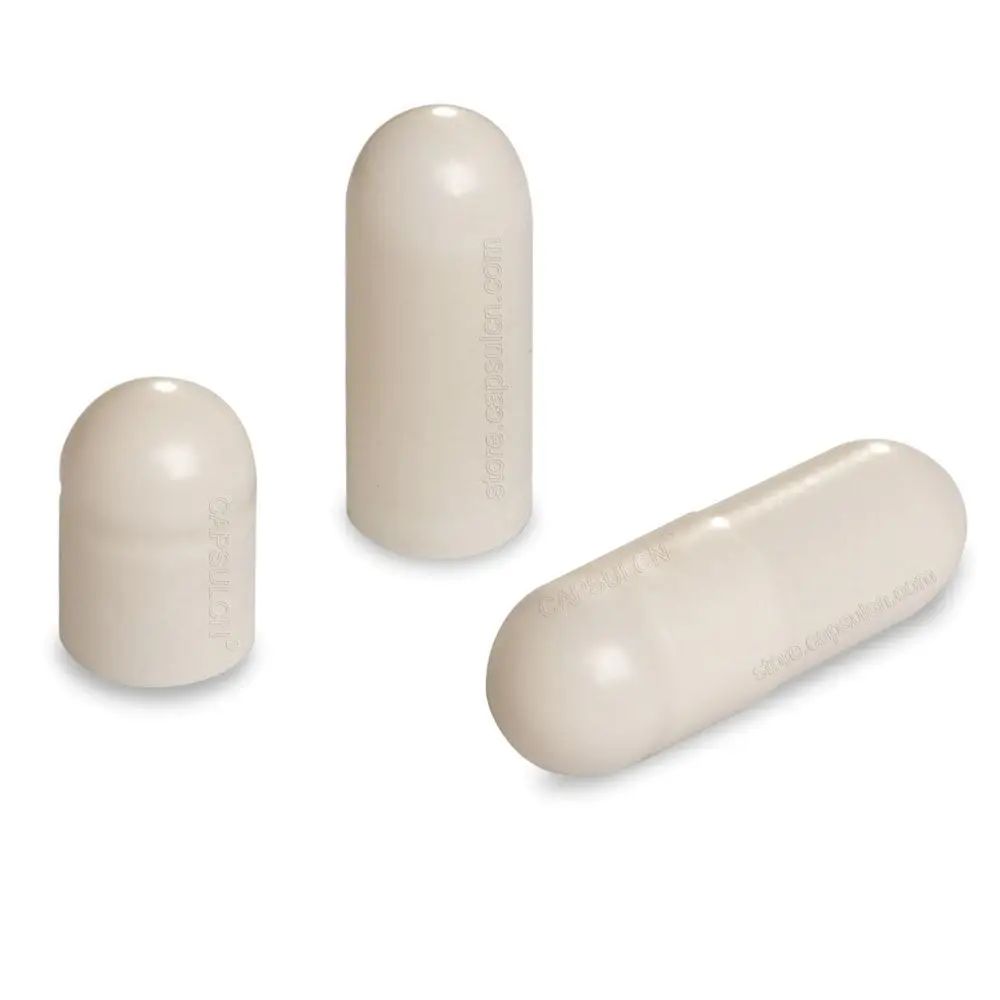 Size 00 White Empty Enteric Coated Capsules image 1