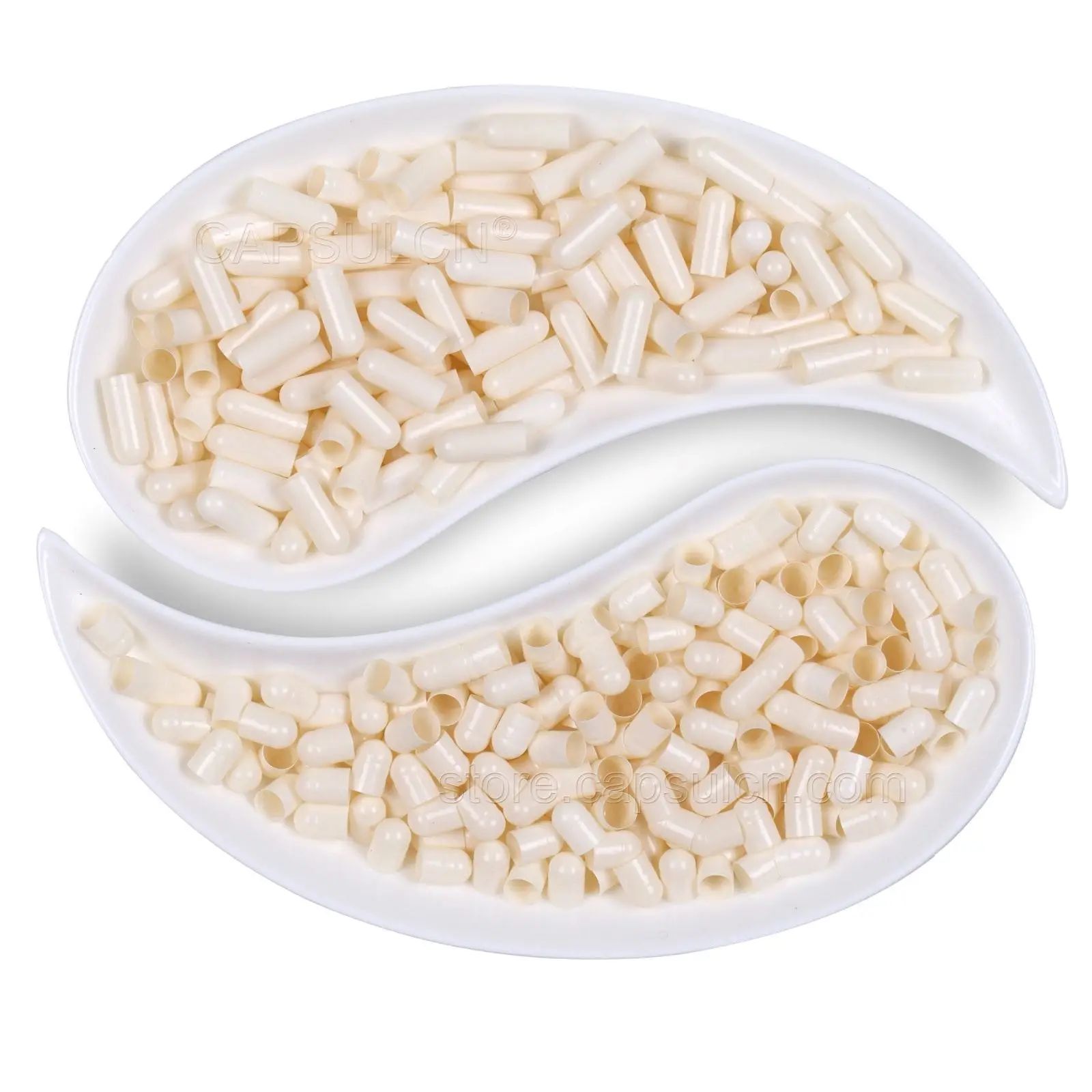 Size 00 White Empty Enteric Coated Capsules image 4