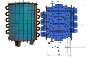 Glass Lined Plate Type Condenser image 1