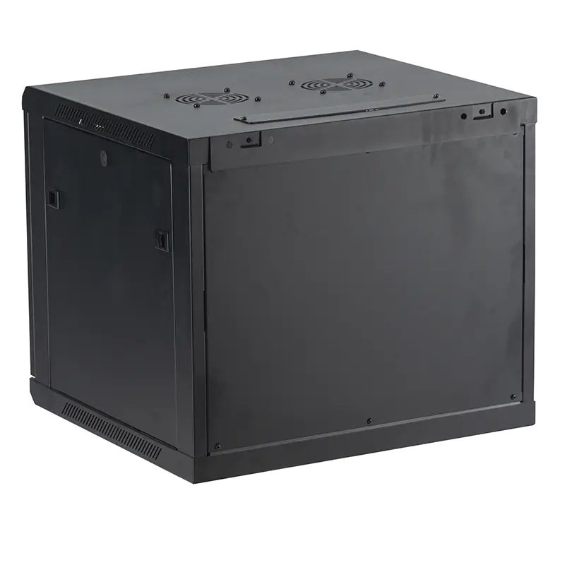 Network Data Wall Cabinet Black 600X600mm 9U image 5