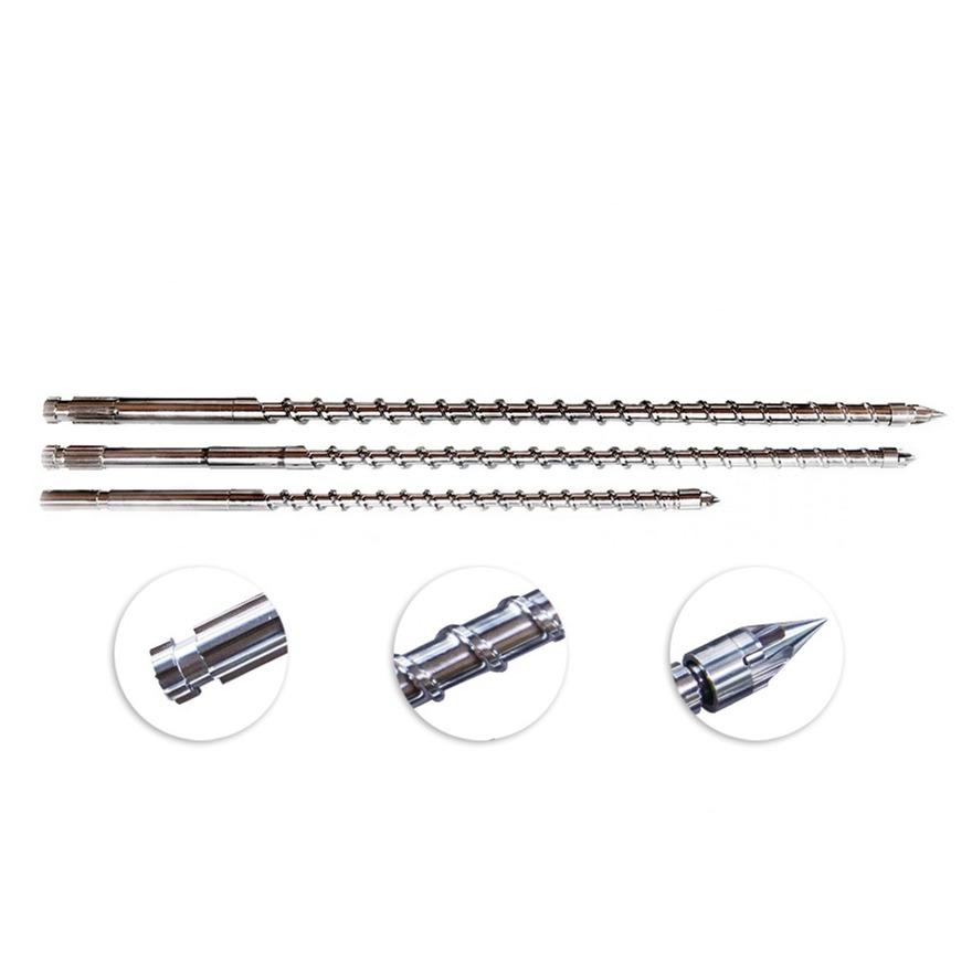 High-quality Alloy Steel and Nickel-base Alloy Double-alloy Screw with High-wear-resistance and Corrosion-resistance image 5